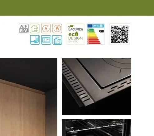 Franja superior de tecnologías y QR